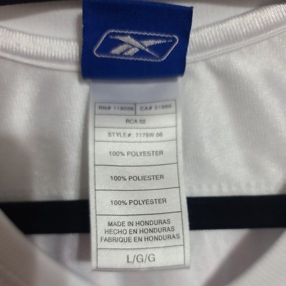 Joseph Addai Indianapolis Colts White, Pink, And Blue Women's L Jersey - Picture 9 of 10